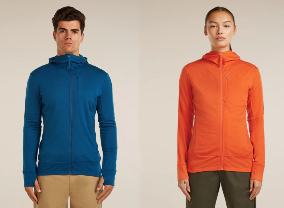 Icebreaker Merino 260 Quantum Long Sleeve Zip Hoodie: Warmth