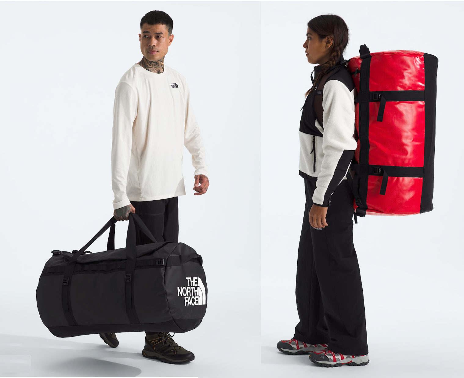 The North Face 132L Base Camp Voyager Duffel Makes Hauling Bulky Gear a Breeze